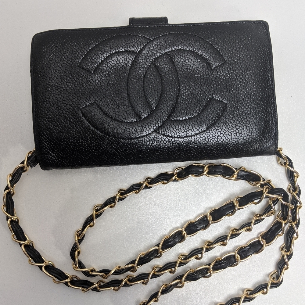 Authentic Chanel Cavier Wallet